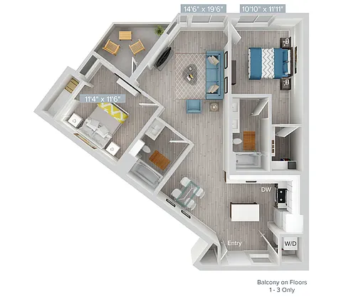 Floor plan B11-1040SF