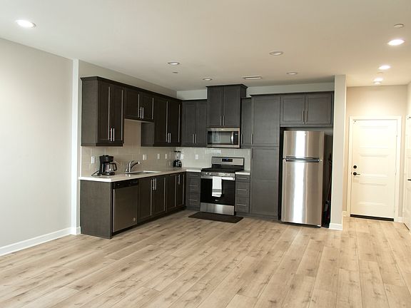 Open concept kitchen