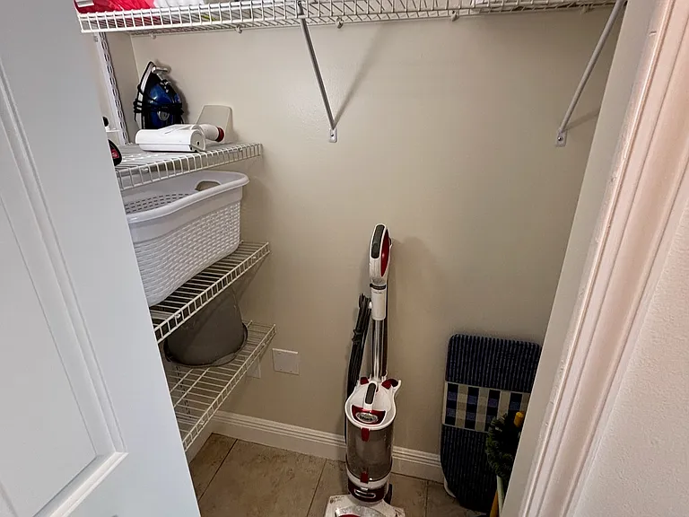Hall closet