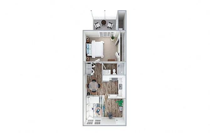Floor plan A1B