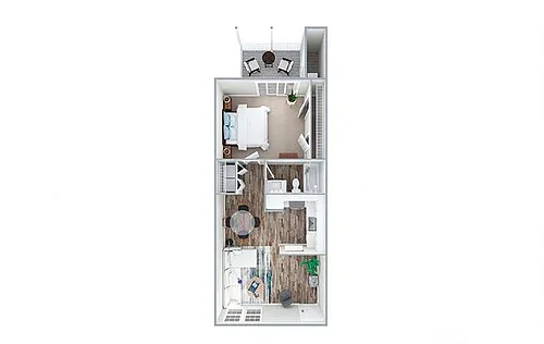 Floor plan A1B