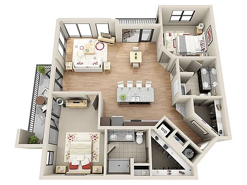Floor plan B4