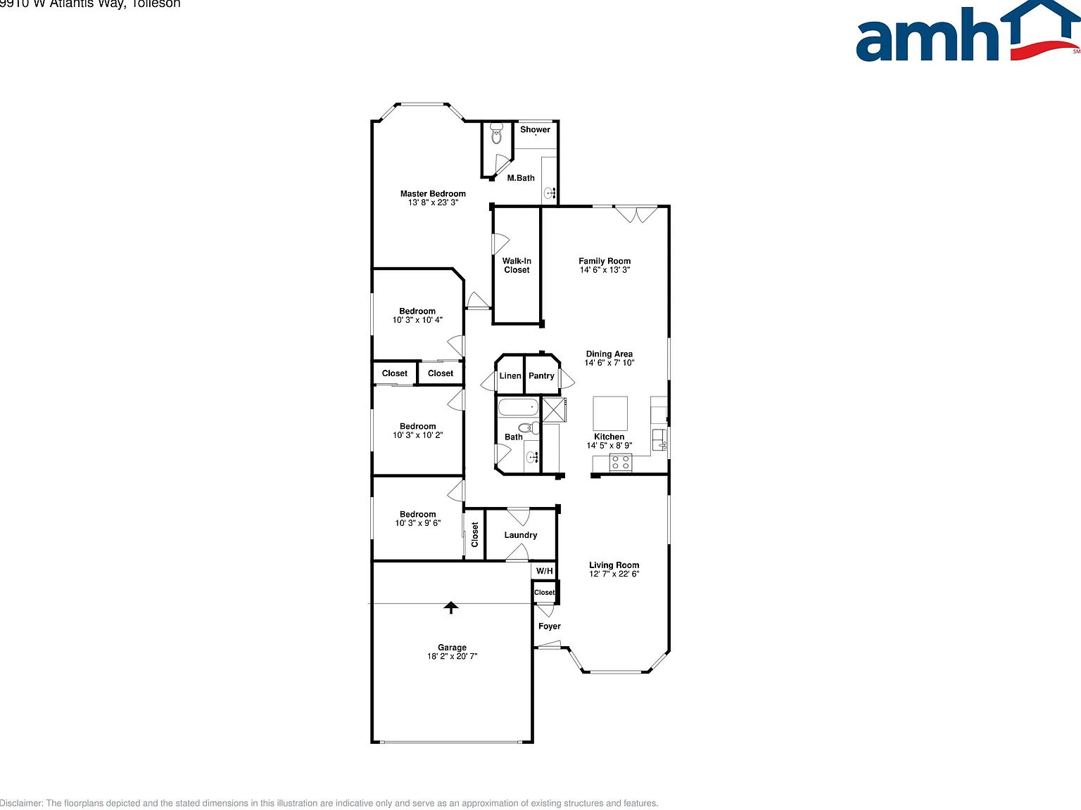 4 bed, 2.5 bath, 1870 sqft, $2,170 — Photo 2