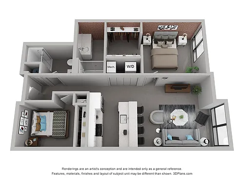 Floor plan B01