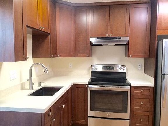 total remodel. New stainless steel appliances