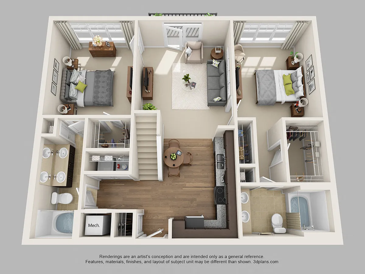 Floor plan B1 L