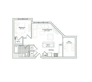 Floor plan B1m1