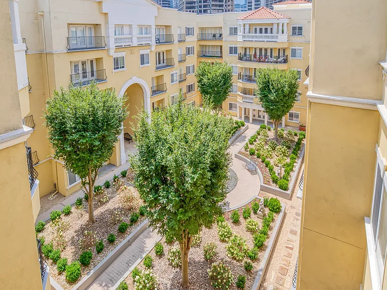View from our courtyard