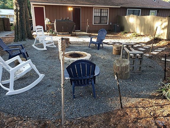 Back yard 
