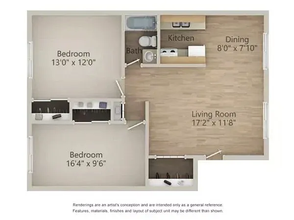 Floor plan 663-102