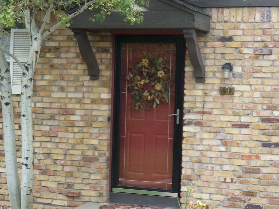 Front of Town Home