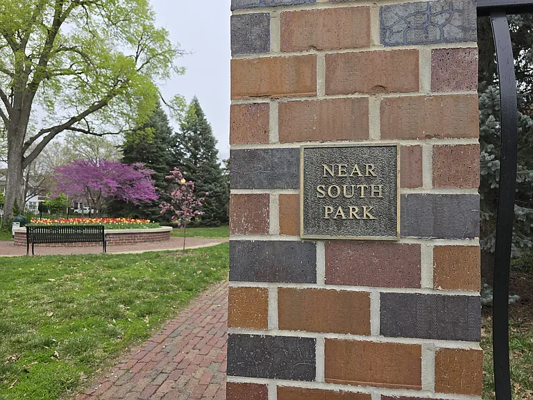 Our building is next to Near South Park, a pretty place in every season