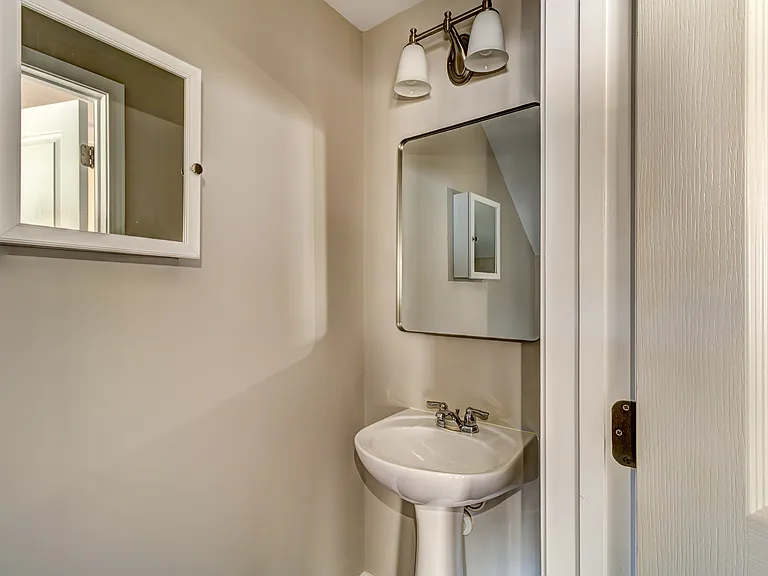 half bath main level
