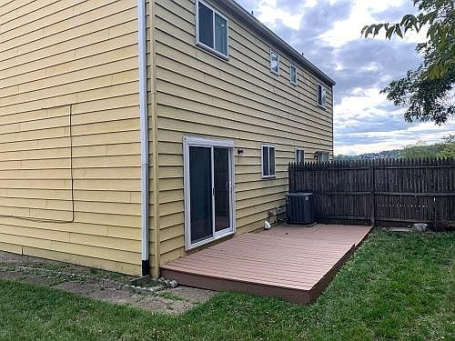 Rear deck
