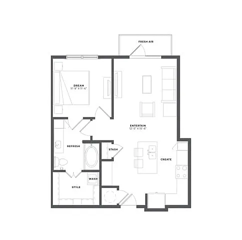 Floor plan A1