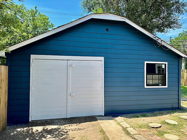 Entry to garage