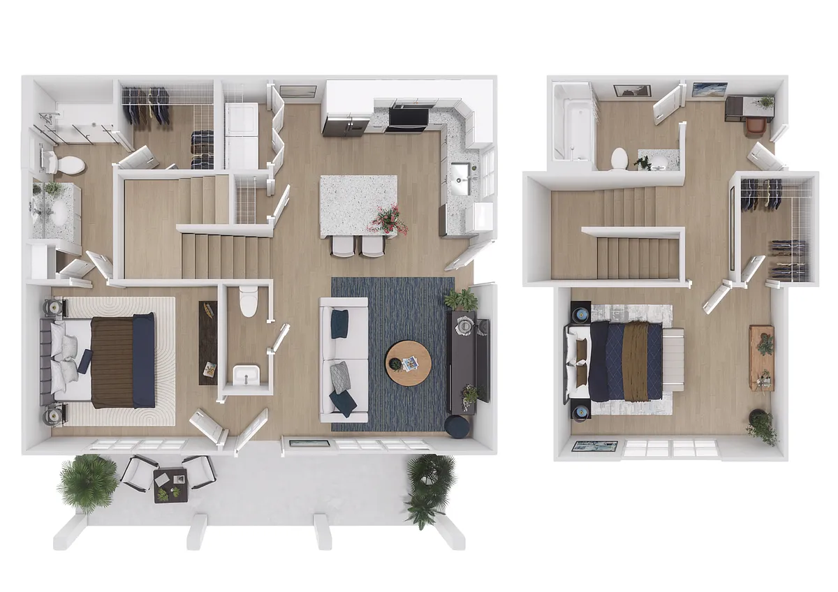 Floor plan The Thicket | Birch