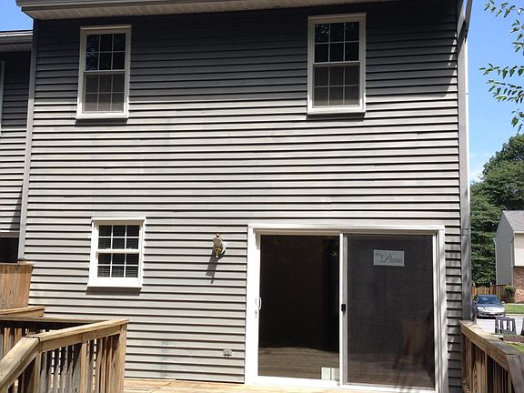 Back yard deck