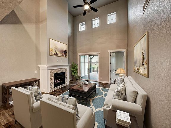 Living Room - Not Actual Home - Finishes May Vary