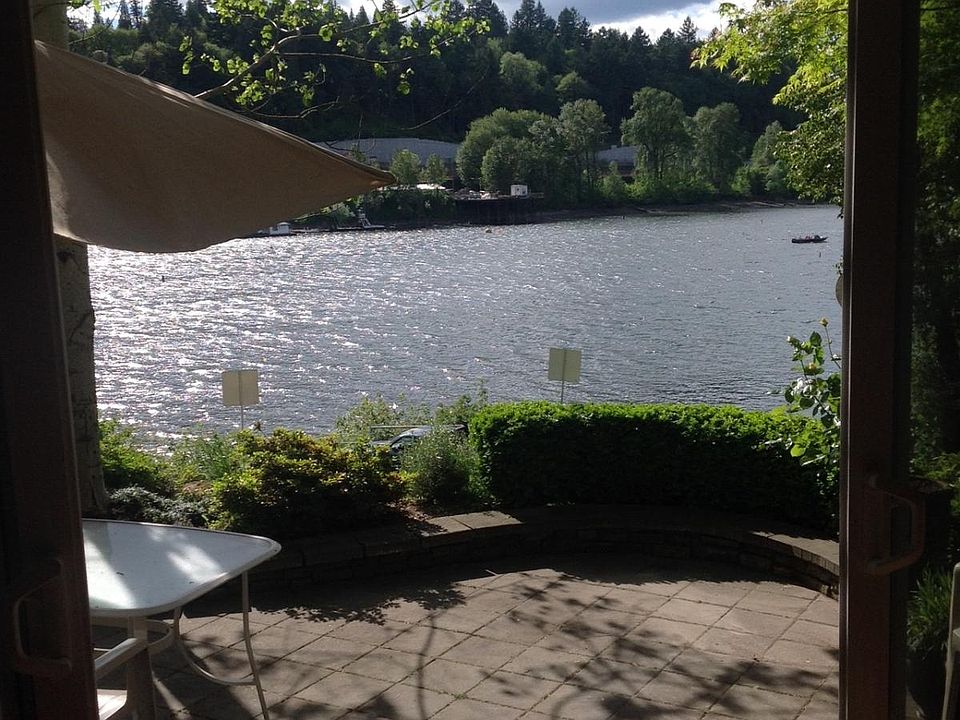 Patio on the water