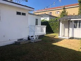Backyard, Deck + Outside Office/Studio
