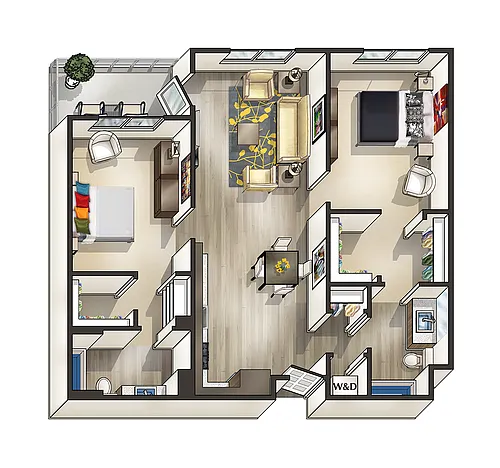 Floor plan H