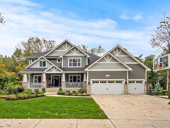 Perfectly situated on a cul-de-sac lot with mature wooded trees.