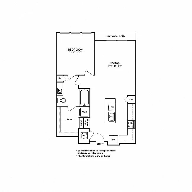 Floor plan A13