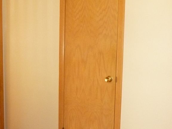 with convenient guest closet.