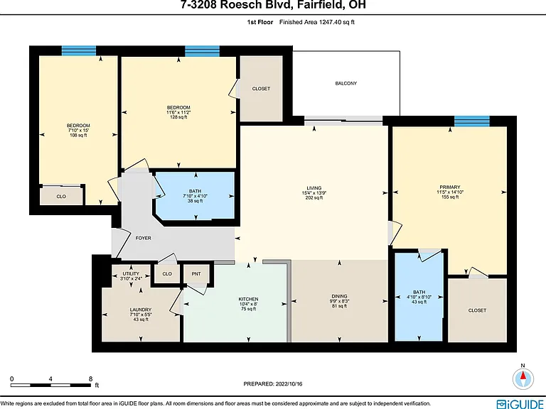 Explore this inviting layout in Fairfield, OH, designed for modern living and convenience. Explore this inviting layout in Fairfield, OH, designed for modern living and convenience.