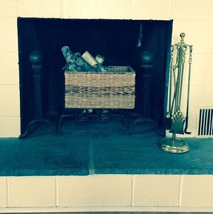 Living room firepace