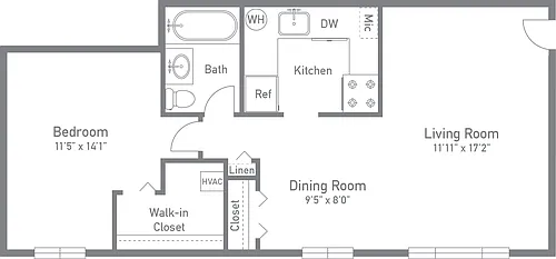 Floor plan The Willow