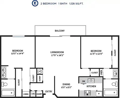Floor plan E Floor Plan