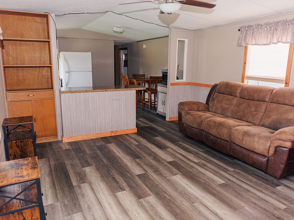 Living room, view from standing at front door entrance