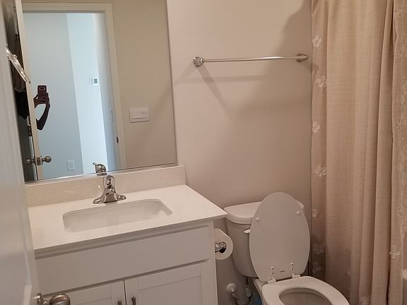 Bathroom with furnishings