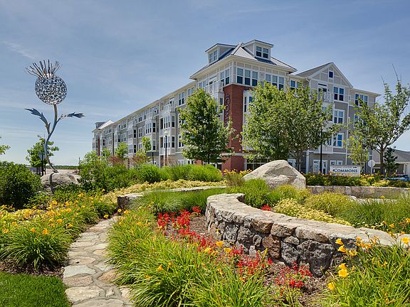 Sunny Day at the Commons Apartments