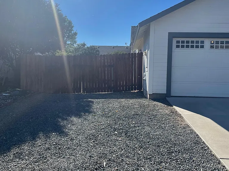 Front side yard for 3rd car