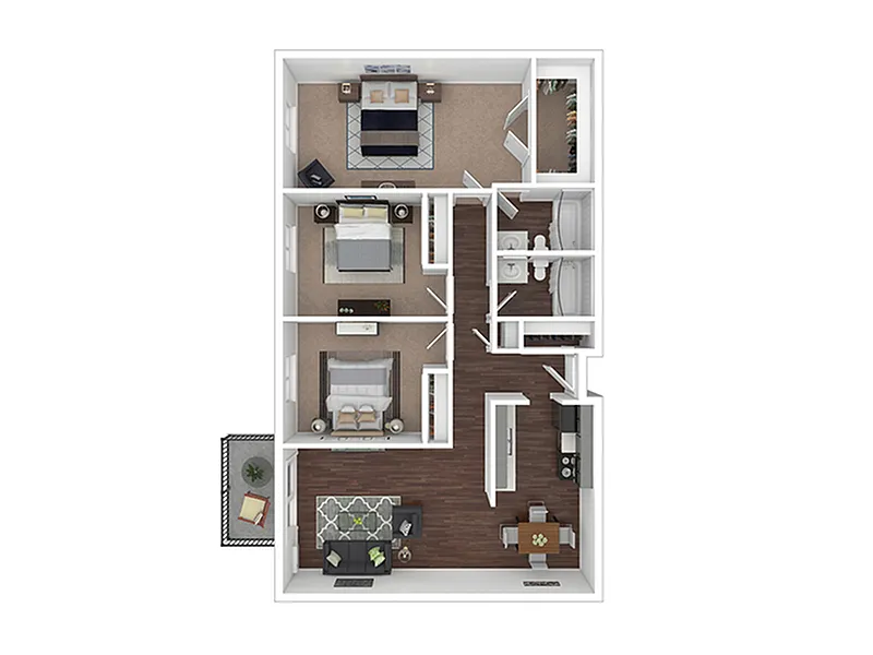 Floor plan The Monterey