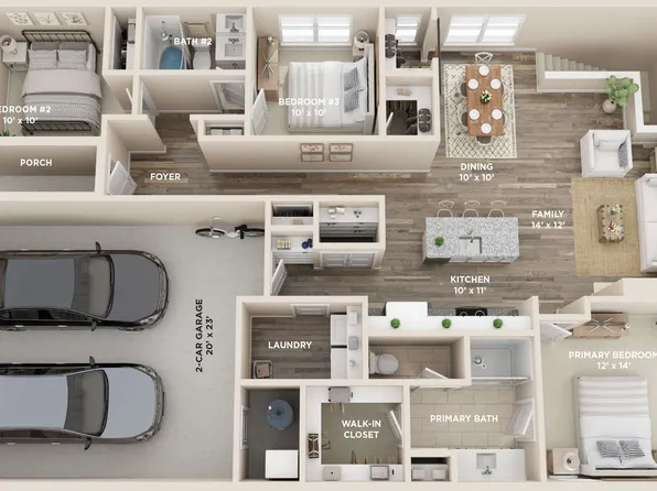 Ashford Walk Out Plan, Prairie Ridge