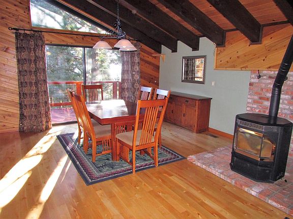 dining room with just refinished maple hardwood floors