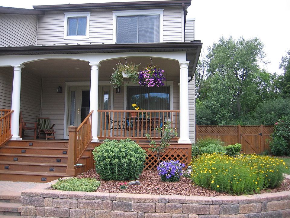 Front porch and bed
