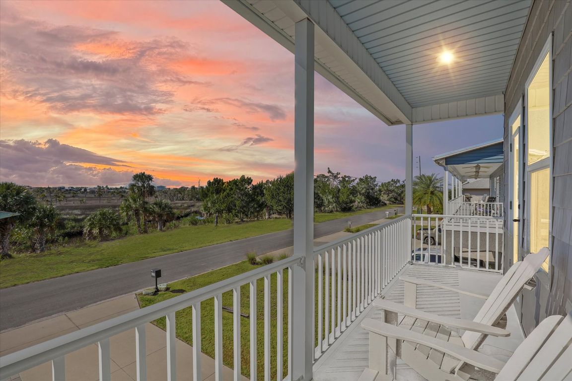 Balcony Sunset