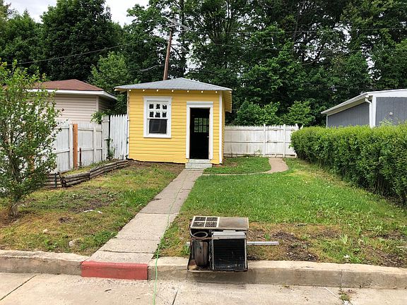 Back Yard with garage