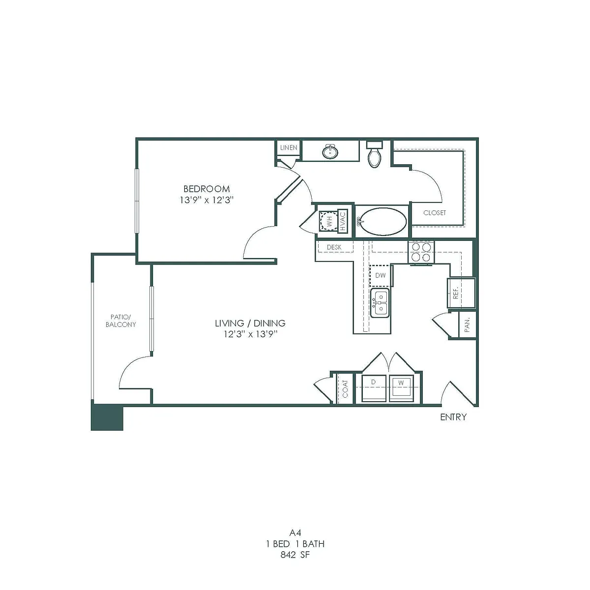 Floor plan A4- Attainable