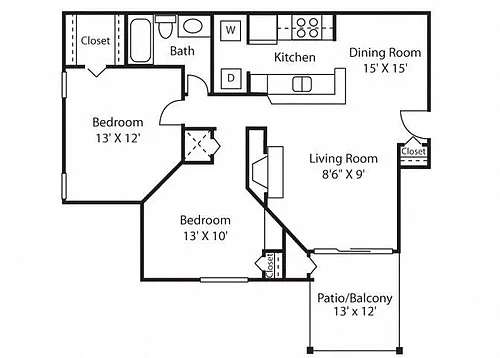 Floor plan B1