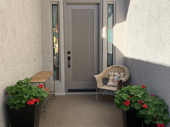 Welcoming front entrance