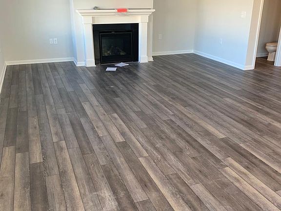 Family room with Fire Place and EVP.