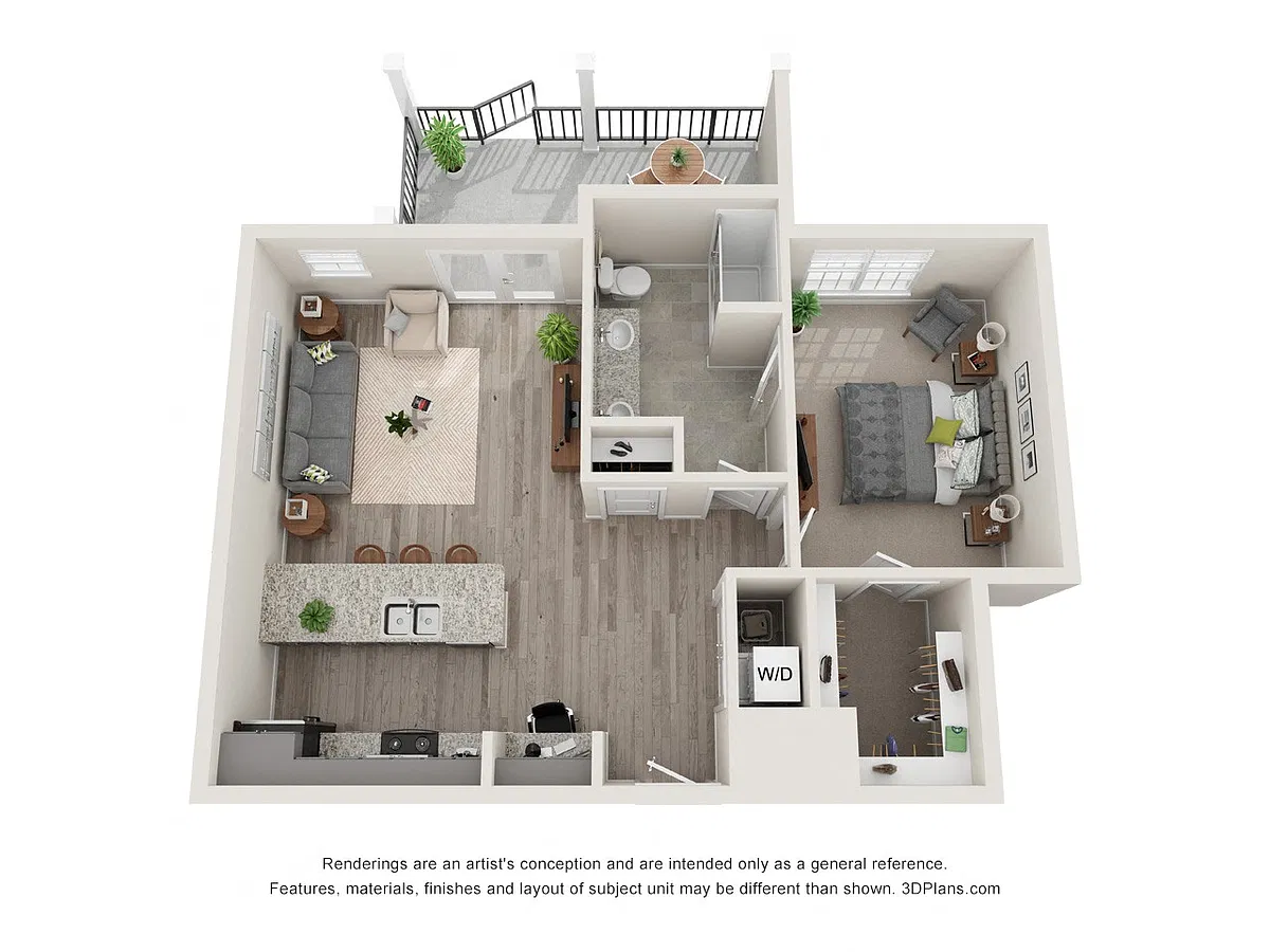 Floor plan Cypress 1 & 2