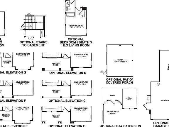 Wilson First Floor Options