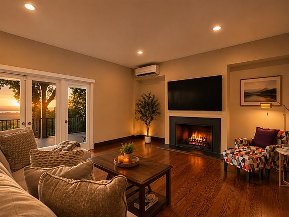 Curl up by the fireplace after a day exploring the Hudson Valley.